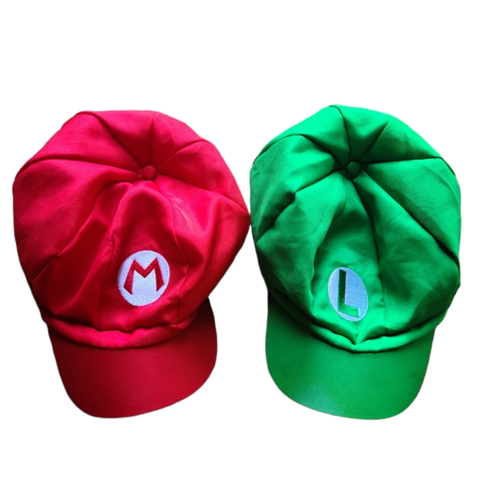 Mario and Luigi Hats